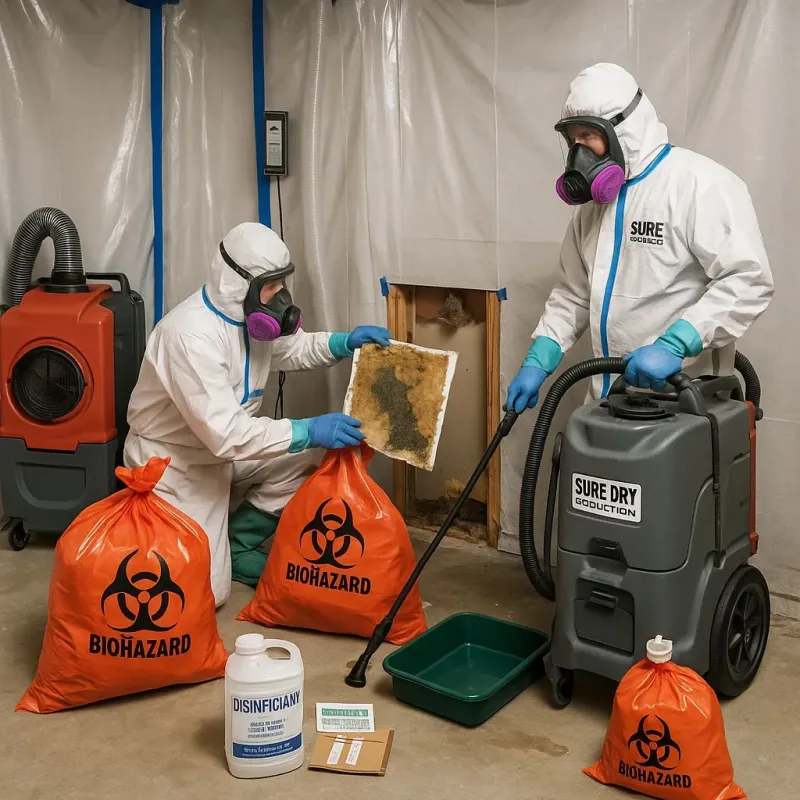 Contaminated Water Handling Protocols process in Belmont Estates, VA