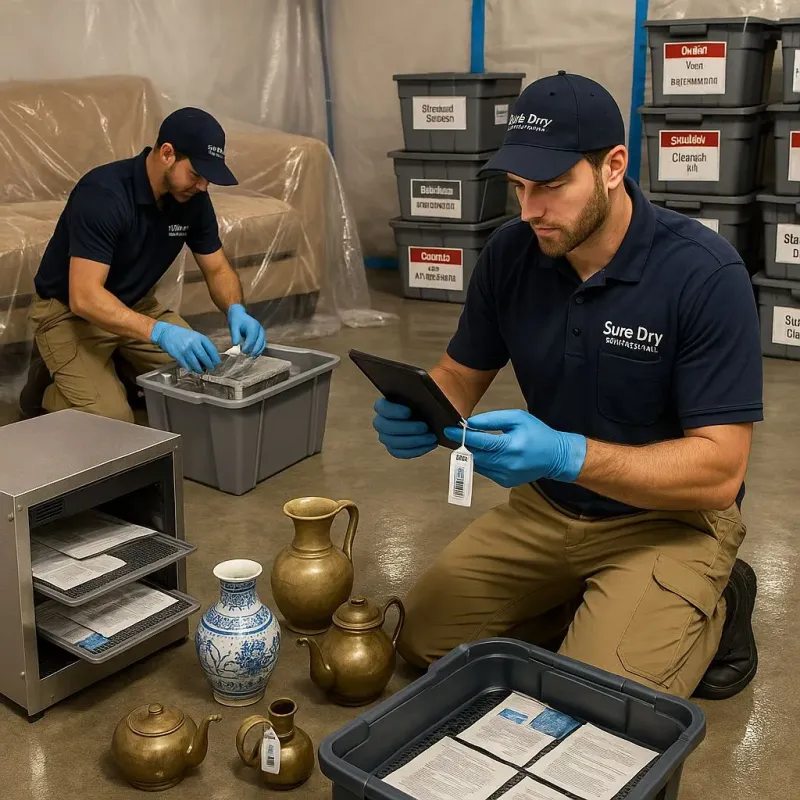 Content Protection and Restoration process in Belmont Estates, VA